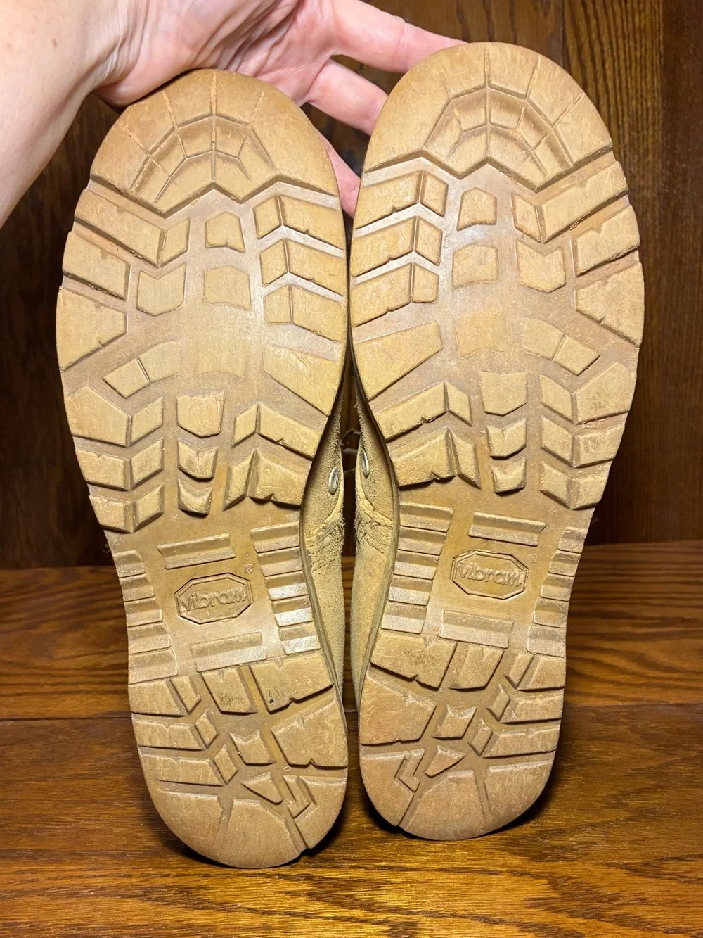 Altama 5200 PJ 07-07 Vibram Military Desert Tan Combat Boots Men's Size 10.5